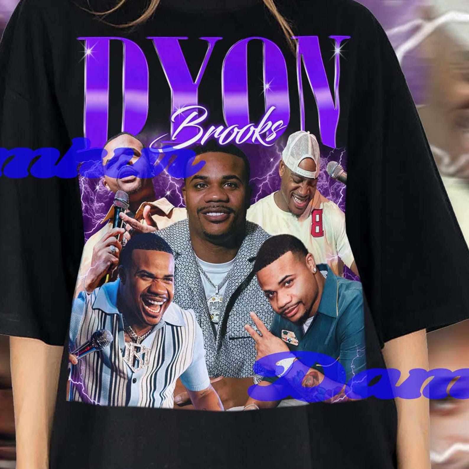 Dyon Brooks Shirt, Dyon Brooks Retro Tshirt, Dyon Brooks Fan Tee, Dyon Brooks Comedian T-shirt, Dyon Brooks Merch Gift, Christmas Present XL