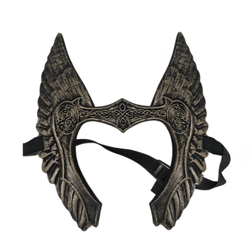 

Anime Collectible Plastic Mask Saint Design Comfortable Wear Face Mask For Roleplay Cosplay Enthusiasts