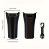 2 pezzi Portaombrello da Auto Versatile con Secchiello Portaoggetti e Gancio - ABS Resistente, Adatto alla Maggior Parte dei Veicoli