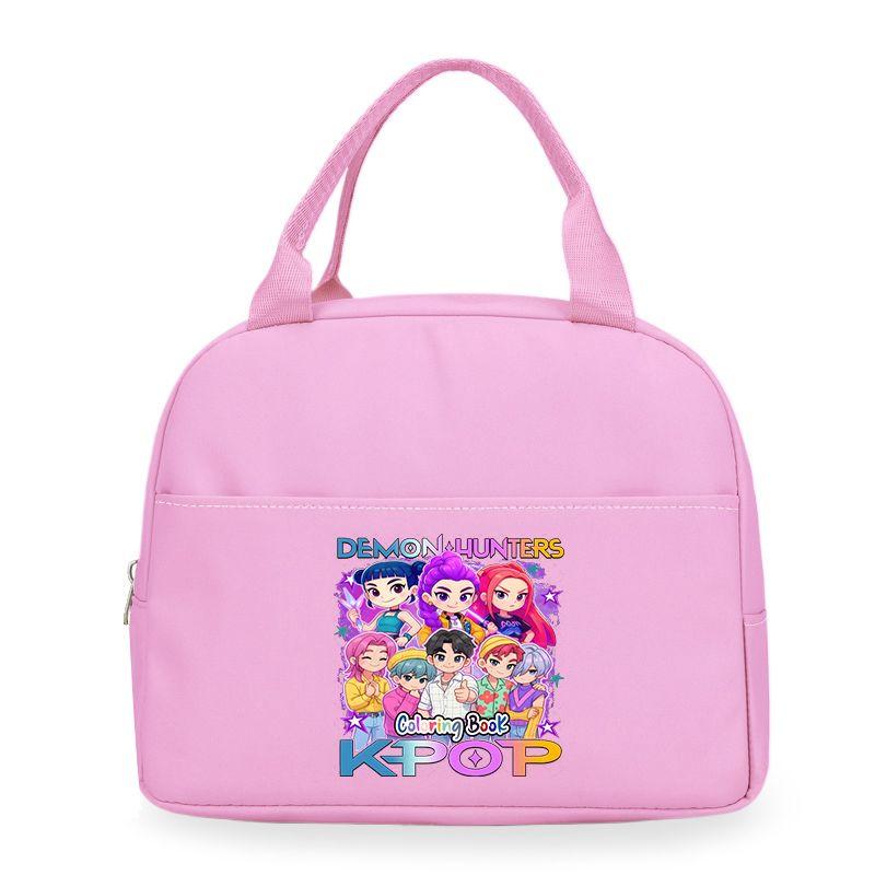 Модная Kpop Сумка для ланча Witch Hunt Team, Милая и Портативная Сумка для ланча для детей