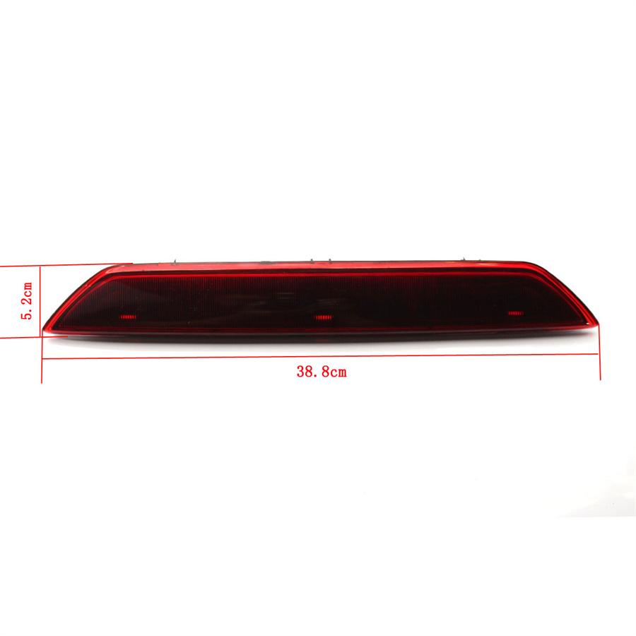 For 2015-20 Ford Transit Rear Center High Mount Stop Third Brake Light Red Lens