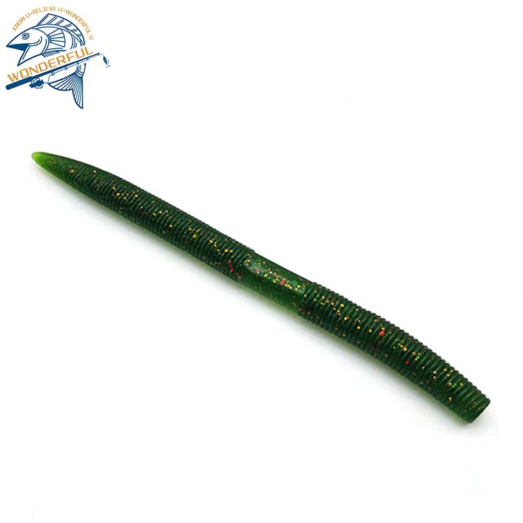 Gerade Schwanz Weicher Wurm 8g 140mm Wacky Fishing Madeer Mehrfarbige Auswahl Plastik Senko Wurm Weiche Köderköder