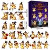 2026 Halloween Witch, Ghost & Goblin Countdown Calendar with Acrylic Pendant Blind Box