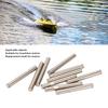 10Pcs RC Motor Shaft Rod Replacement 4mm Diameter Metal RC Car Brushless Motor Shaft Rod for RC Car Boat Airplane