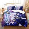 New Sora No Method Celestial Method Bedding Set Single Twin Full Queen King Size Bed Set Adult Kid Bedroom Duvetcover Sets Anime