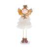 New Christmas Decor Angel Girl Figurine Standing Cute Fairy Elf Figurine Creative Desktop Ornament Angel Thoughtful Gift