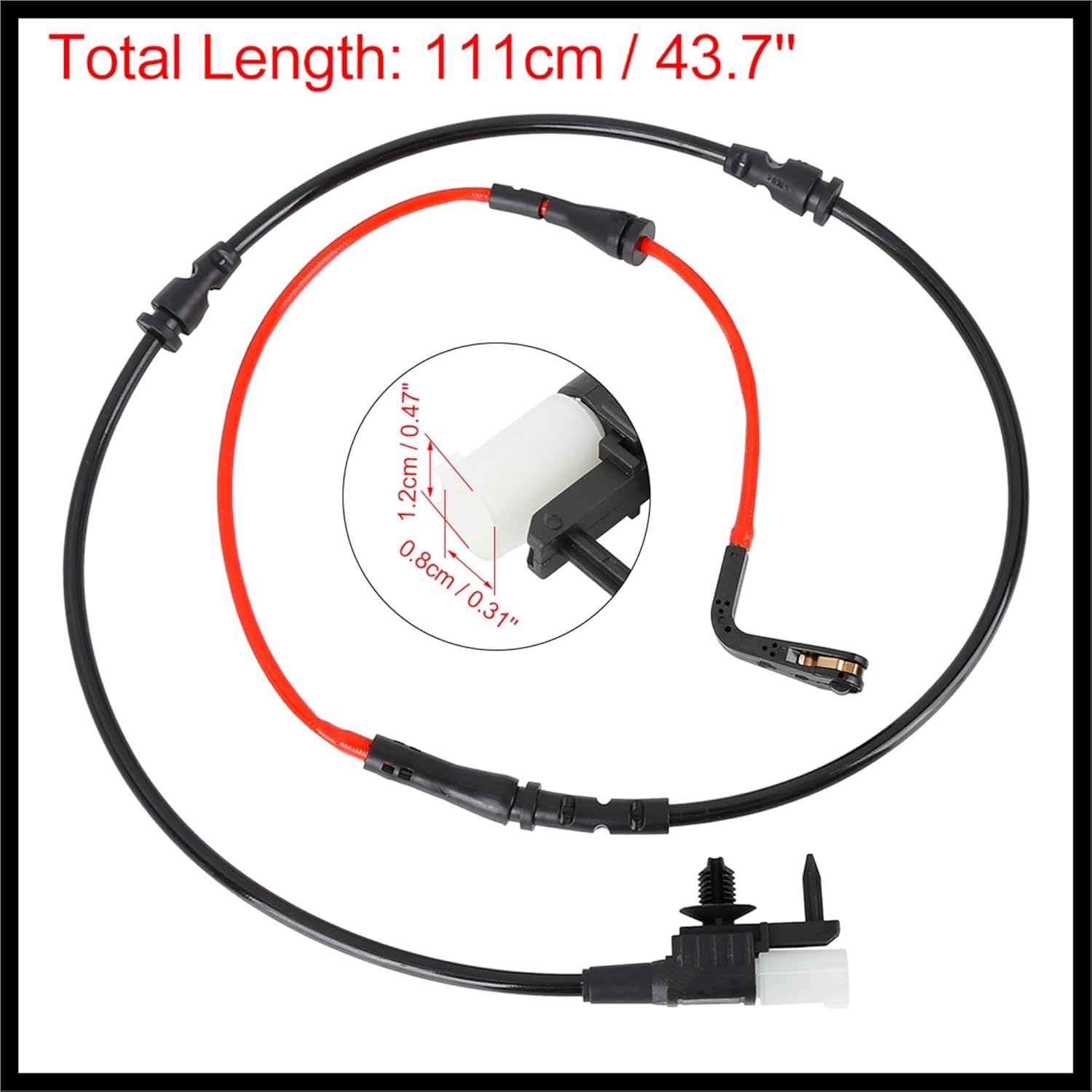 T4N16082 Front Brake Pad Electronic Wear Sensor Brake Pad Wear Indicators for Jaguar XE 2017-2018 Durable Material