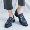 Men's Leather Shoes Office Mens Formal Shoes Men Man Oxfords Wedding Party Slip on Loafer Designer Shoes for Men