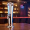 Dispensador de Cerveza Transparente Alto para Bebidas para Fiesta, Bar
