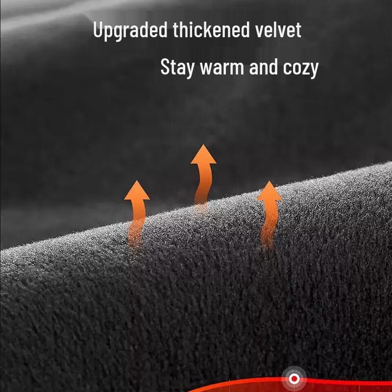 Nanjiren Unisex Plush Lined Touchscreen Winter Gloves