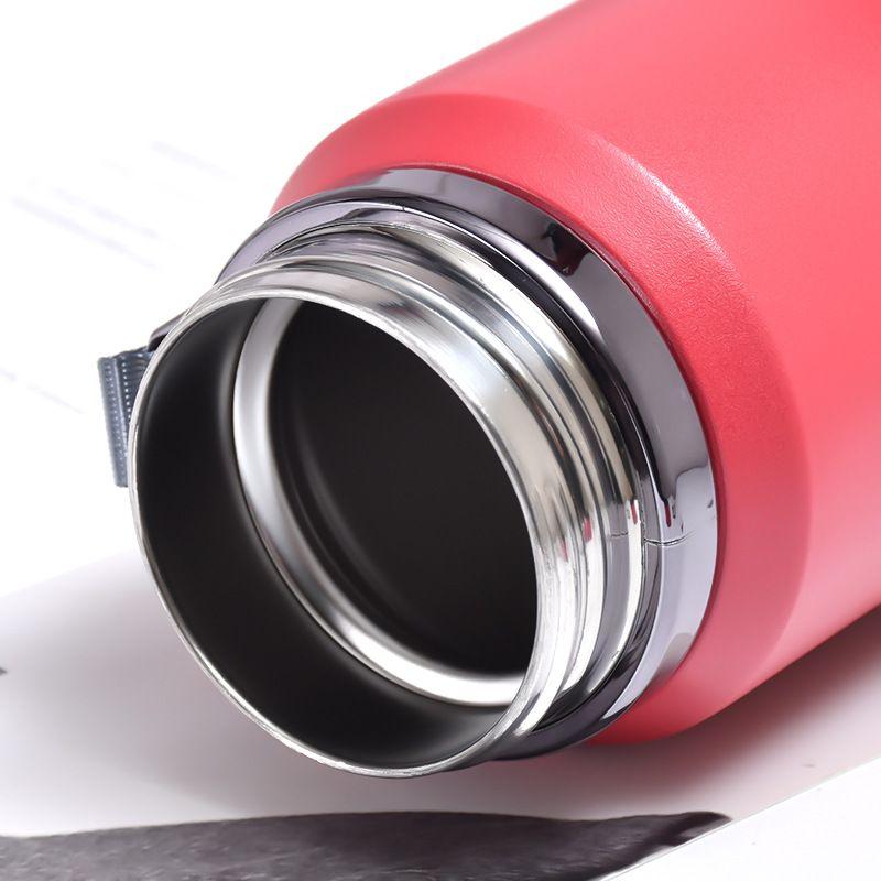 Large capacity intelligence Thermos Cup 800ml Vacuum Flasks Portable Stainless Steel Thermos Cup Water Bottle Travel Tea Mug Office Thermos Cup