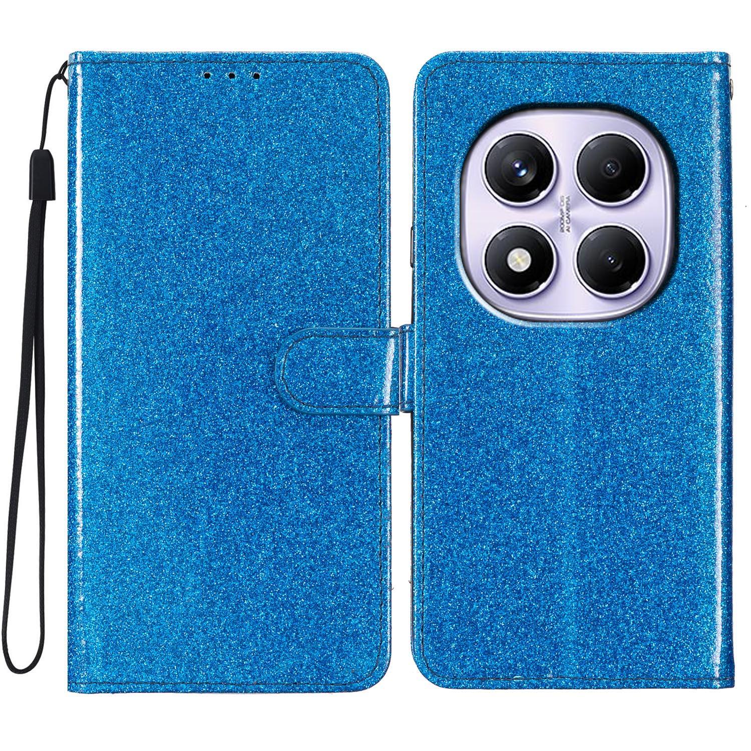 

Для Xiaomi Redmi Note 14 Pro 4G Чохол-гаманець Блискучий Шкіряний Чохол для Телефону Стійкий до Подряпин Підставка F