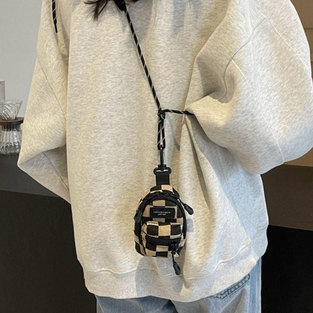 Med snodd Pengapåse Väska Myntpåse Väskaccessoarer Leopardmönster Myntpåse Plånbok Utomhus