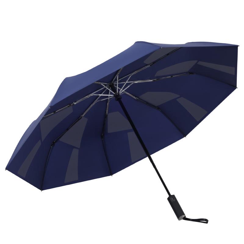 Large Memory Foldable Automatic Umbrella for All Weather