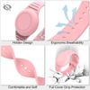 Silicone Wristband for Apple Air Tag Lightweight GPS Tracker Holder Luminous Kids Watch Bracelet Waterproof Children Watch Band