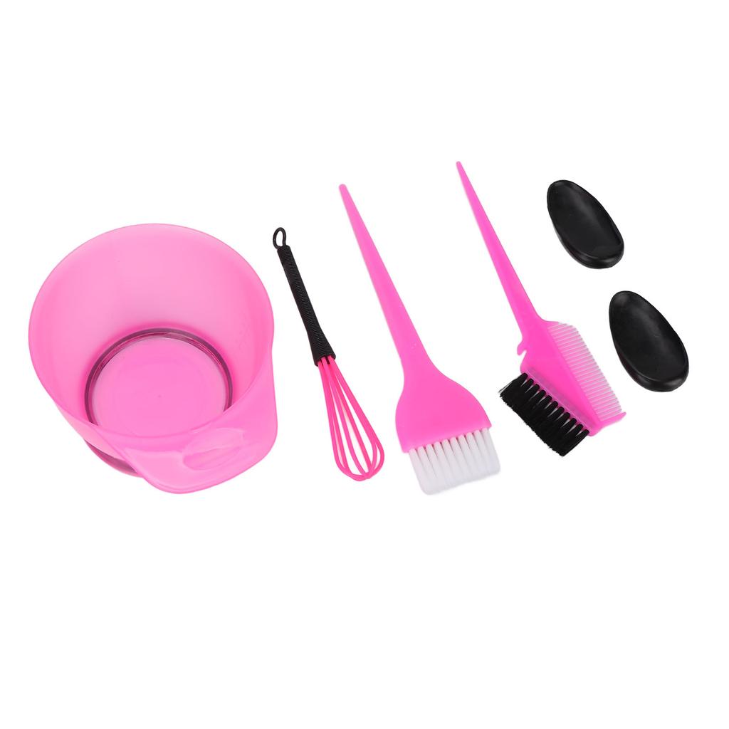 Hair Colo  Dyeing Kit Professional Salon Portable Ear   Dye Brush Mixing Bowl Tool Set