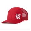 Love You Fashion Hip Hop Casual Men'S And Women'S Mesh Cap Adult Adjustable Cap Sun Hat Baseball Cap
