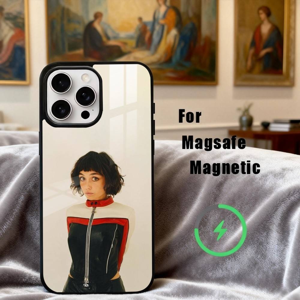 

Крутой чехол для телефона с изображением актрисы S-Sydney C-Chandler для iPhone 17, 16, 15, 14, 13, 12, 11 Plus, Pro Max, магнитный для Magsafe, беспроводная зарядка iPhone17Pro