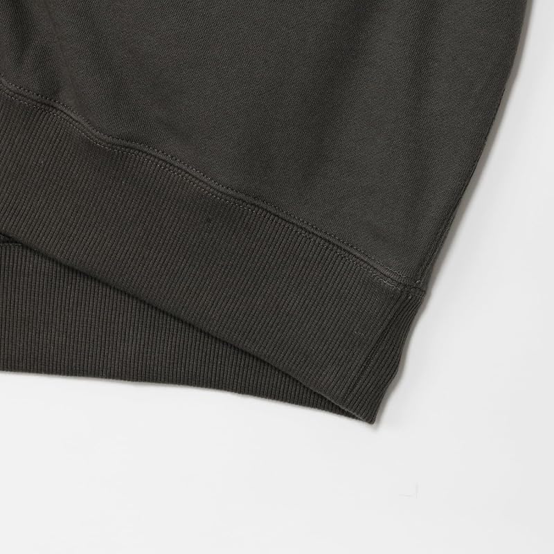 [Champion] Short-sleeved Sweatshirt with Embroidered Logo, Crewneck Sweatshirt, BASIC C8-D011Z-055-XL