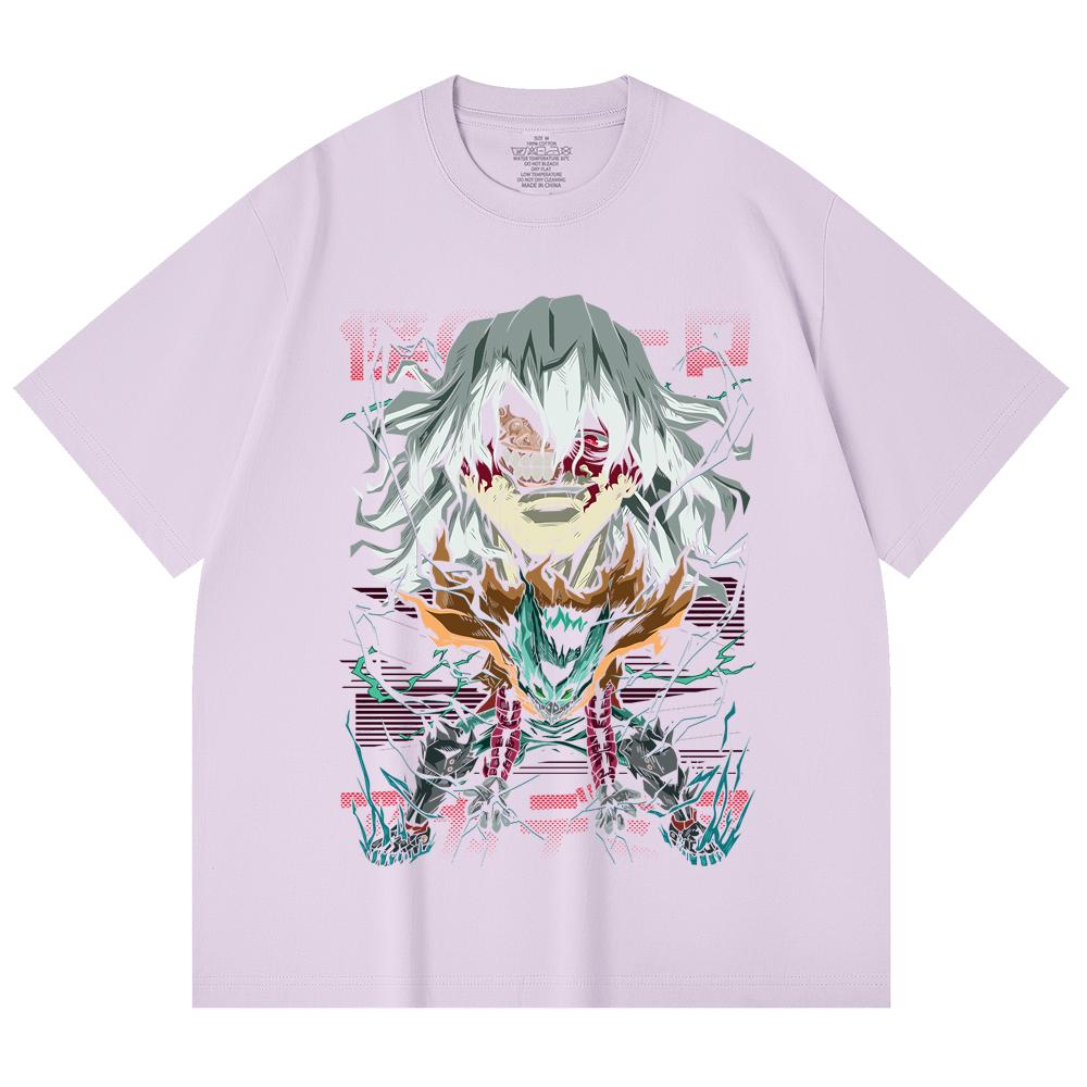 230 Gsm 100% Cotton My Hero Academia V9 Shigaraki Print Unisex Heavy Cotton T Shirt