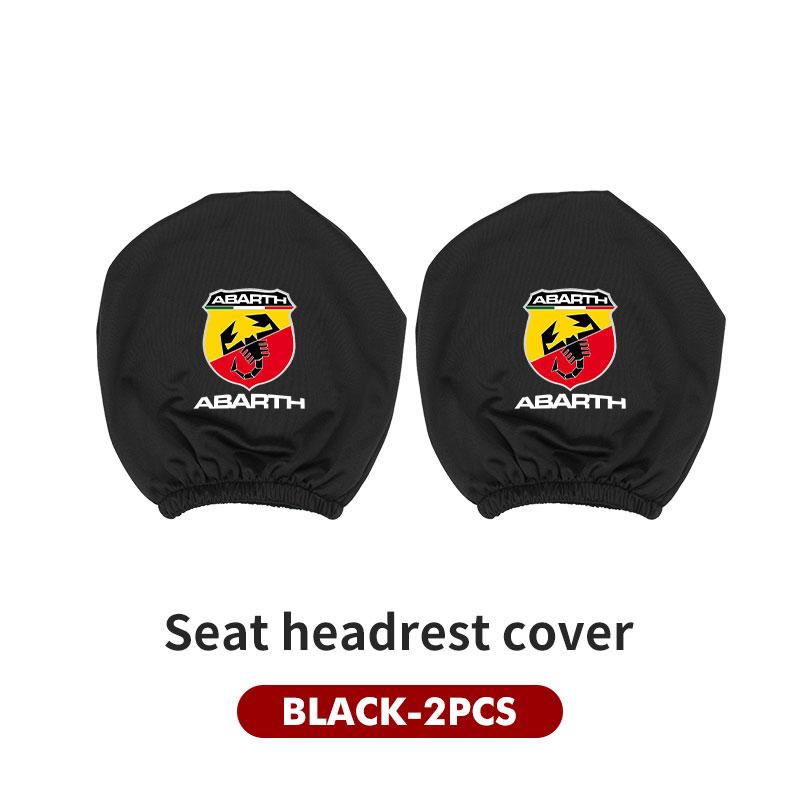 Autositz Kopfstütze Nackenkissen Staubdichte Schutzhülle Für Abarth FIAT 500 Ducato Stilo Palio UNO Astra Bravo Tipo