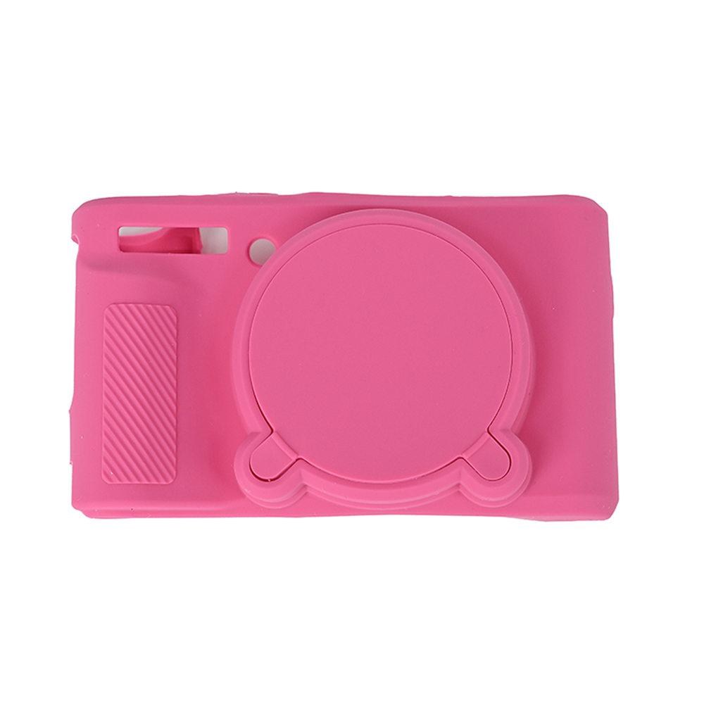 For SX740HS SX730HS Soft Rubber Silicone Case For Canon PowerShot SX740 HS SX730 Armor Body Cover Skin With Len Protector