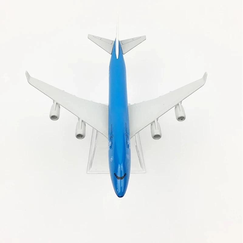 KLM B747 Legierung Flugzeug Flugzeug 16cm 1/400 Maßstab Luftfahrt 747 Flugzeugmodell Spielzeug Dekoration Kinder Sammlung Geschenke