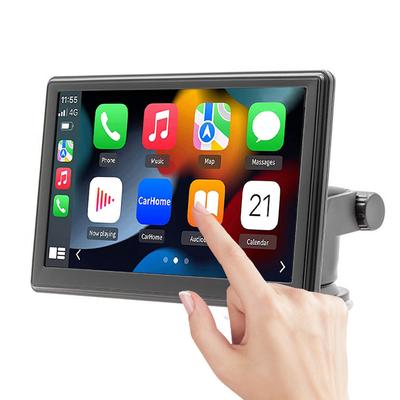 7 Inch Touch Screen Carplay Android Auto Multimedia Video Player Bluetooth-Compatible Car Stereo FM Navigation Reversing Camera