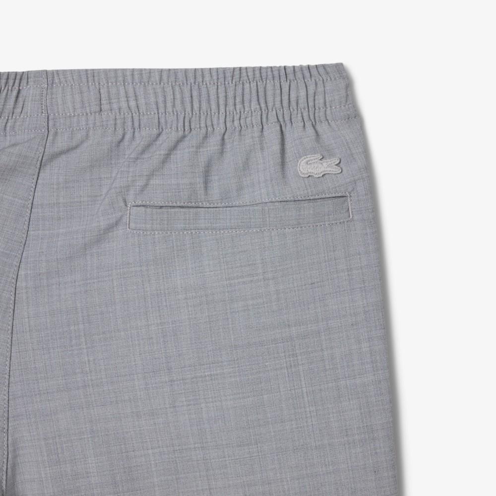 Lacoste Men's Wool Blend Flannel Jogger Pants HH9224-56GACZ