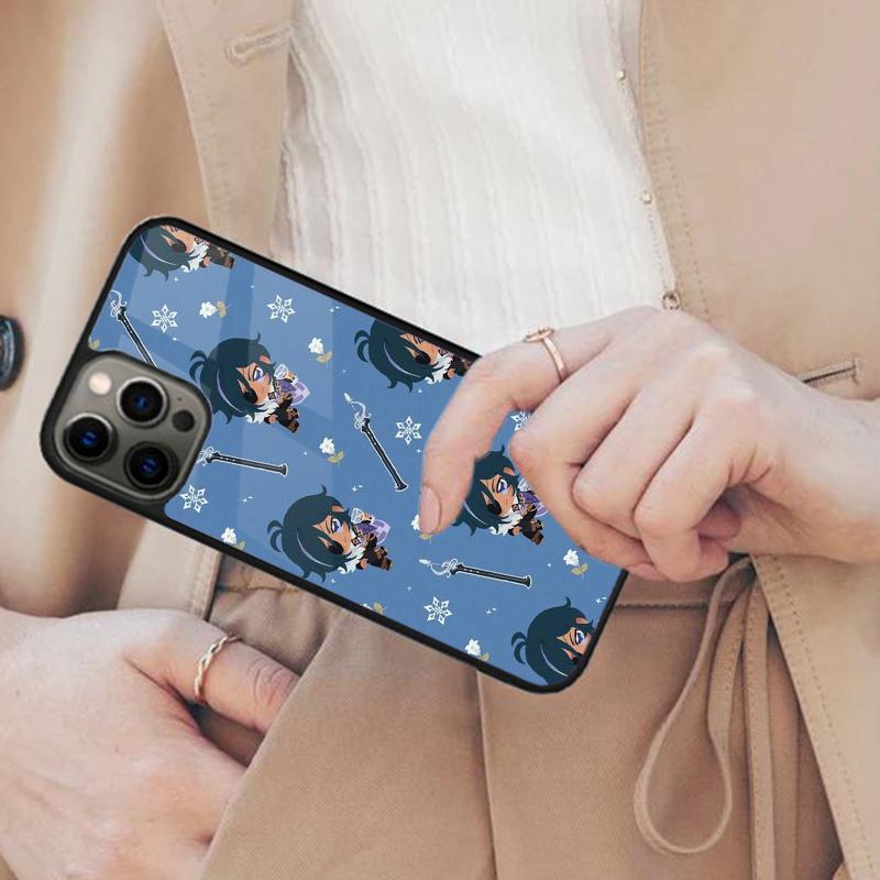 

Cute Cartoon Genshin Impact Magnetic Phone Case For APPLE iPhone 17 Air 16 14 13 12 Pro Max 15 Plus Charge MagSafe Cover iPhone 13mini