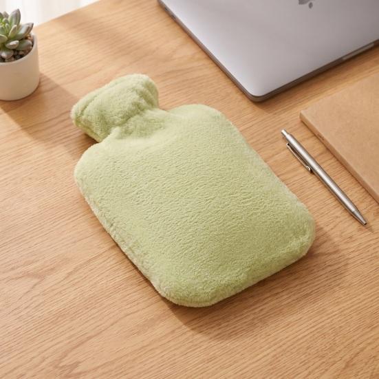 Pain Relief Hot Compress Pack PVC Water Bottle with Plush Cover, 1000/2000ML Leakproof Bag, Bag Cold Pouch for Shoulder, Back, Hand, Legs, Period