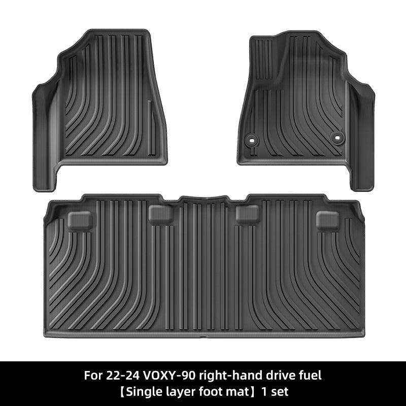 Full Coverage TPE Floor Mats & Trunk Mat for 2022-2024 Toyota VOXY-90 RHD