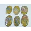 242Cts. Natural Ocean Jasper Oval Cabochon Loose Gemstone 6Pcs Lot 36-40 MM C-1408