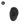 5D Silicone Ear Model for Ear Picking, Teaching, Jewelry Display, and Hearing Aid Demonstration