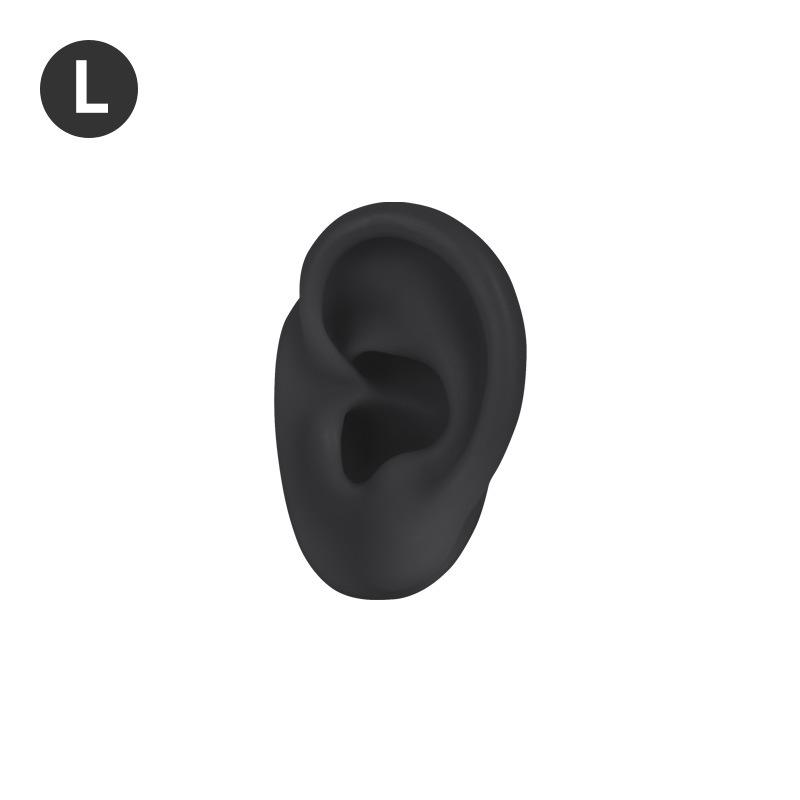 5D Silicone Ear Model for Ear Picking, Teaching, Jewelry Display, and Hearing Aid Demonstration