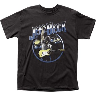 Jeff Beck On Stage Mens T Shirt Rock and Roll Music Classic Band Tee New Black