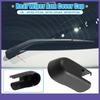 Car Rear Windshield Wiper Arm Cover Cap Black Single  For Nissan Cube
