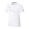 Wear Practice Easy To Move Size L [Mizuno] Tennis/Badminton Shirt, In, Sweat-Wicking, Quick-Drying, 62JAD041, Unisex, White,