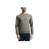 FILA Fitness Casual Comfortable Soft Pullover Round Neck Long Sleeve Sweatshirt Men sweatshirt Smoke-Olive Khaki A11M511218F-DK