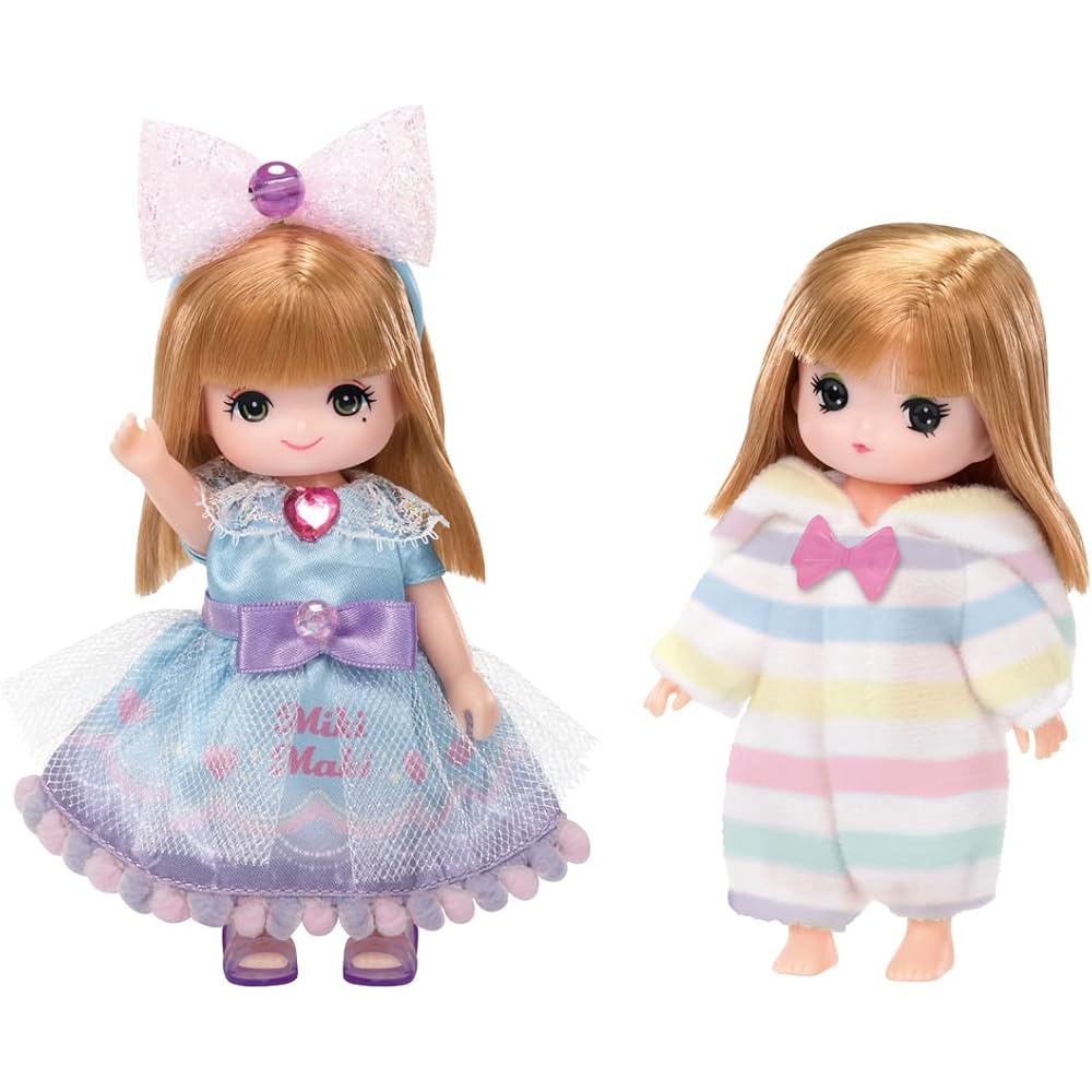 TAKARA TOMY (TAKARA TOMY) Licca-chan Dress LW-21 Miki-chan Maki Dress Set Yumemiru Dress & Pajama...