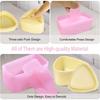 Onigiri Mold, 3 Pack Rice Mold Musubi Maker Kit, Musubi Press Mold, Classic Triangle Rice Ball Mold Maker Sushi Mold for Kid Lunch Bento, Home DIY