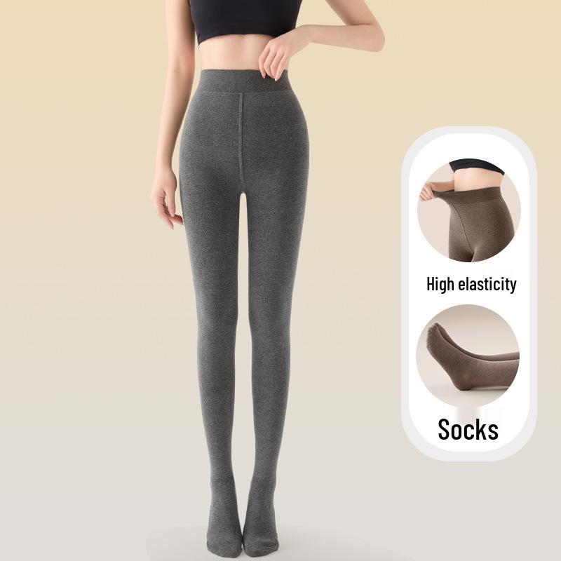 

Women s Grey Series Slimming Tummy Control Warm Base Layer Stockings: High Elastic, Skin-Friendly, Body Shaping Autumn/Winter Pants. 160g