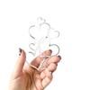 1PC   insMinimalist Heart Acrylic Cake Decoration Baking Cake Valentine's Day Dessert Party Decoration