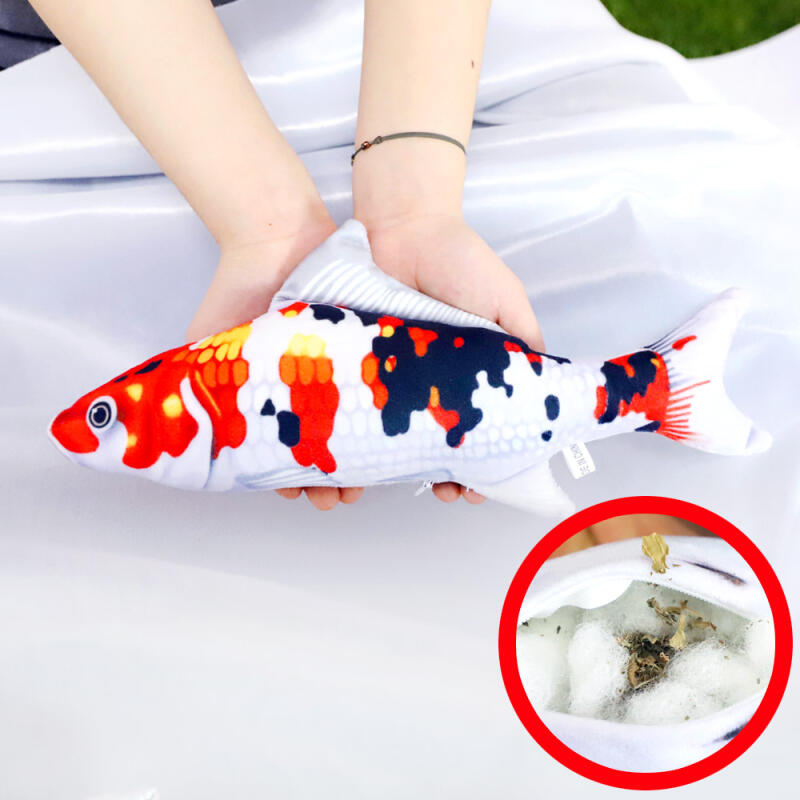Fish Cat Catnip Toy 30cm (Koi)