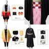 Atmungsaktives und auffälliges Demon Slayer Kimetsu No Yaiba Nezuko Kinder Cosplay Kostüm Perfekt für Halloween und Kostümpartys