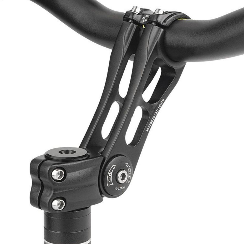 Bike Stem 31.8mm Bike Handlebar Stem Riser Lightweight Cycling Extender For City Commuting Fitness Training Trail Climbing Group