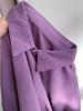 Plus Size Casual Long-Sleeve Plain Shirt for Spring and Autumn