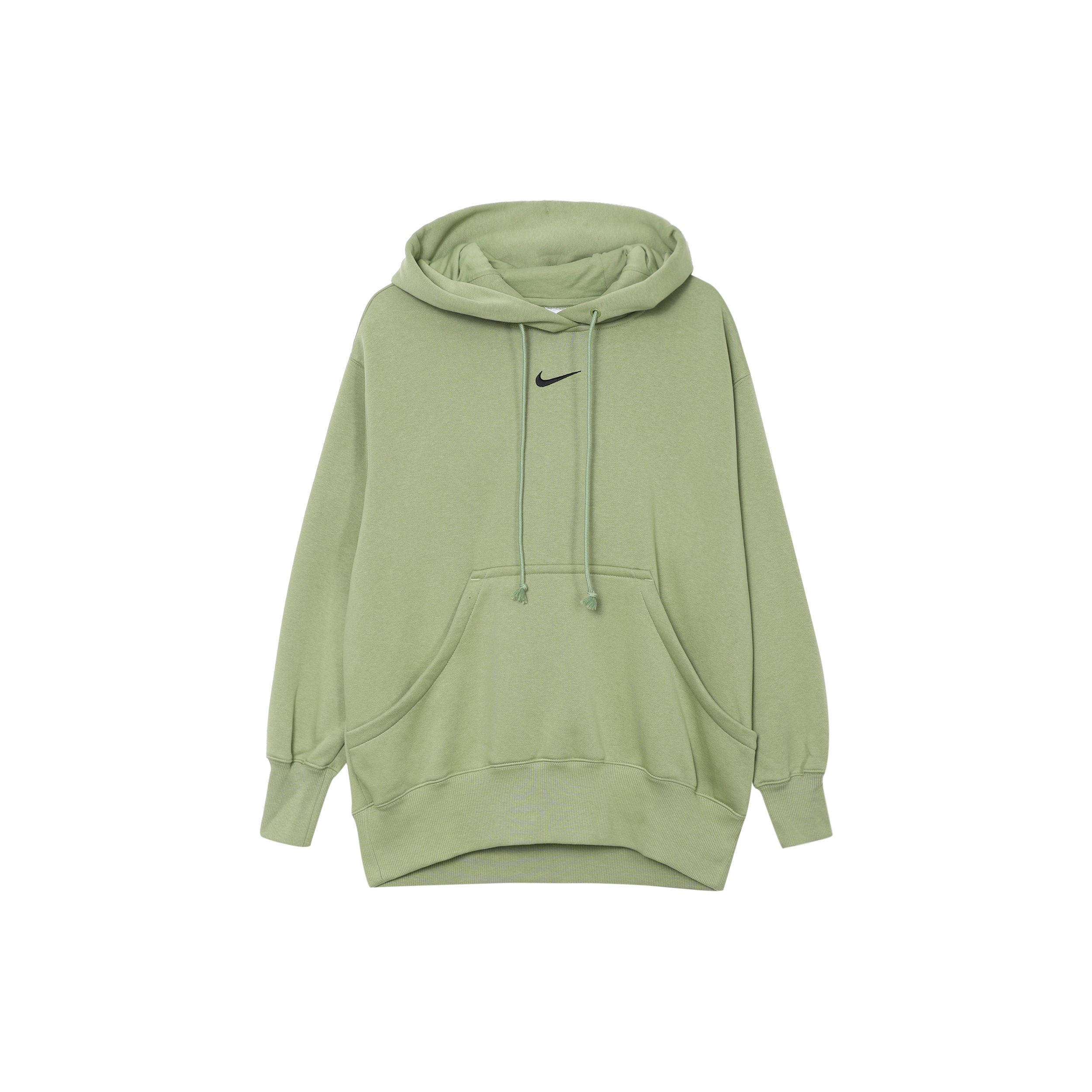 

Nike Phoenix Fleece Solid Color Hooded Casual Fleece Long Sleeve Sweatshirt Women Sweatshirt Oil-Green DQ5861-386 S