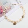 Natural Necklace For Women White Shells With Scallop Pendant Fashion Women's Collar Jewelry Female Choker Summer Beach Gifts