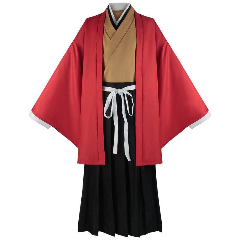 Demon Slayer Cosplay Anime Kimono Hinokami Keiichirou Cosplay Stage Performance Costume